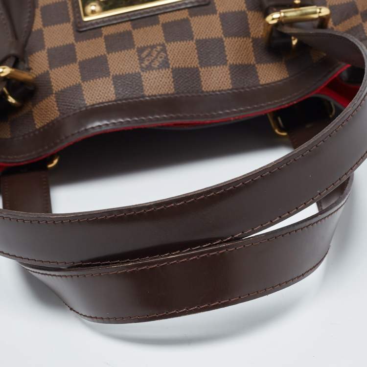 Pre Owned Louis Vuitton Damier Ebene Canvas Hampstead MM Bag