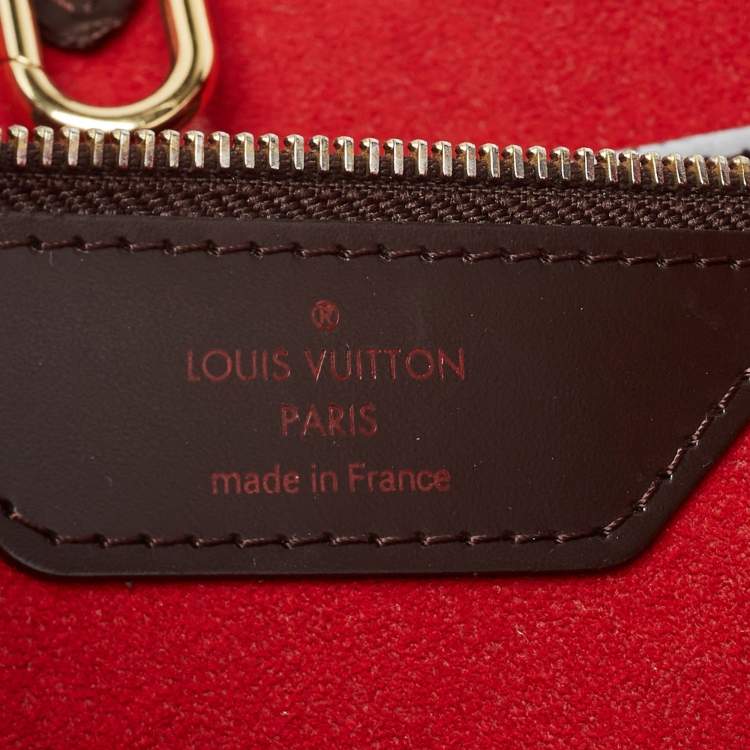 Pre Owned Louis Vuitton Damier Ebene Canvas Hampstead MM Bag