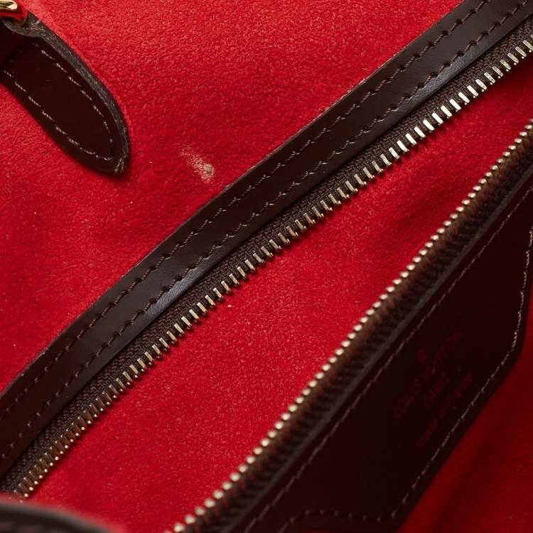 Pre Owned Louis Vuitton Damier Ebene Canvas Hampstead MM Bag