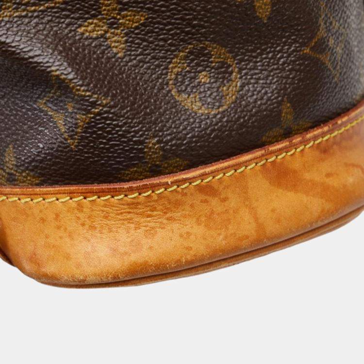 Pre Owned Louis Vuitton Brown Canvas Monogram Montsouris MM Backpack