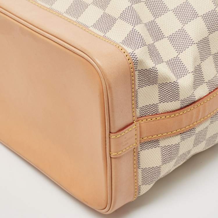 Pre Owned Louis Vuitton Damier Azur Canvas Noe BB Bag