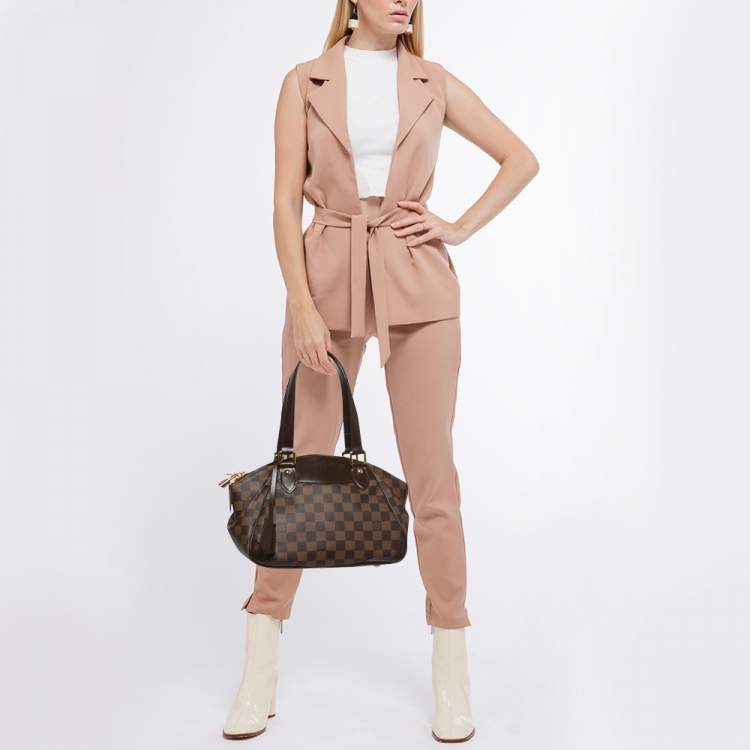 مملوكة مسبقًا Louis Vuitton Damier Ebene Canvas Verona PM Bag