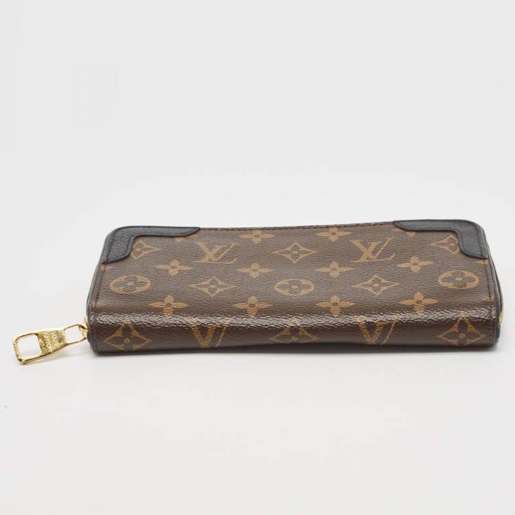 Pre Owned Louis Vuitton Monogram Canvas Zippy Retiro Zip Around Wallet