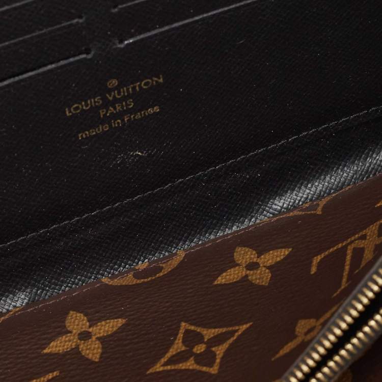 Pre Owned Louis Vuitton Monogram Canvas Zippy Retiro Zip Around Wallet