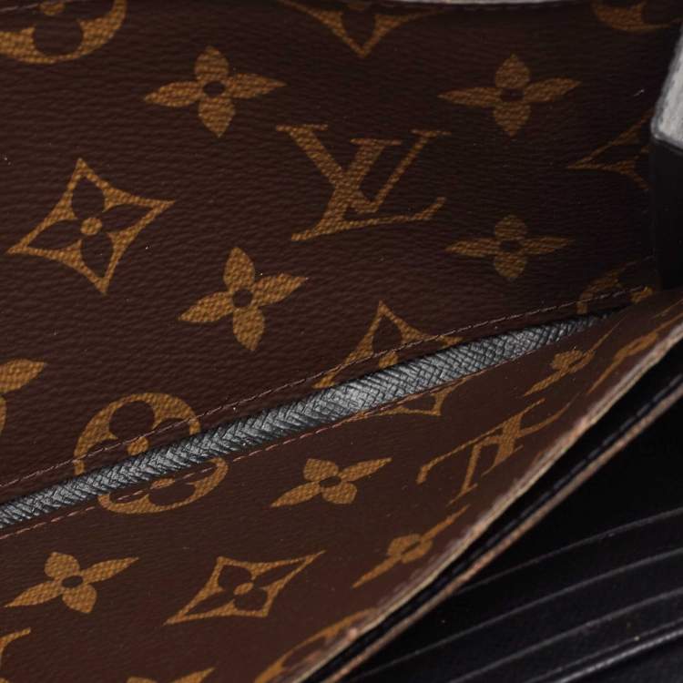 Pre Owned Louis Vuitton Monogram Canvas Zippy Retiro Zip Around Wallet