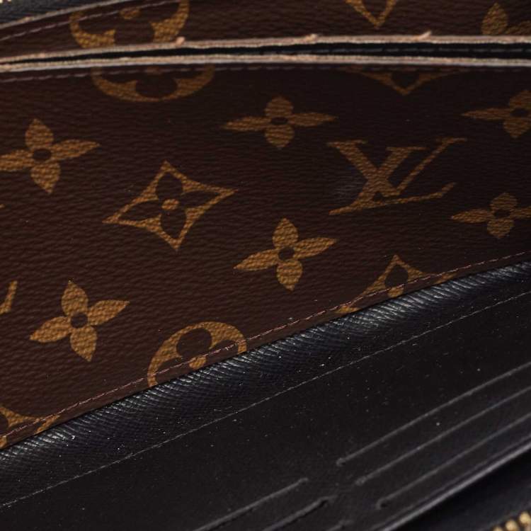 Pre Owned Louis Vuitton Monogram Canvas Zippy Retiro Zip Around Wallet