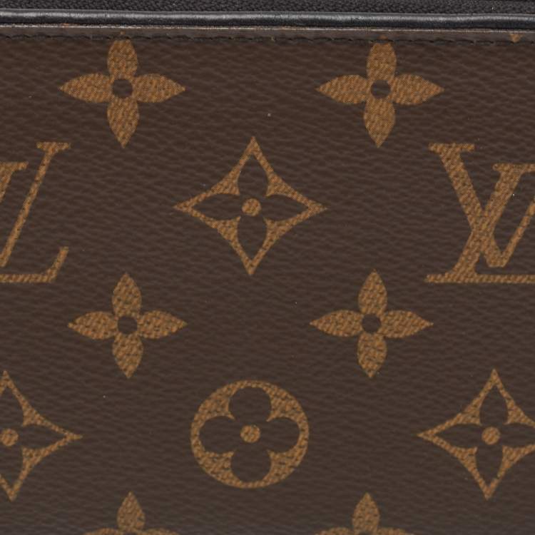 Pre Owned Louis Vuitton Monogram Canvas Zippy Retiro Zip Around Wallet