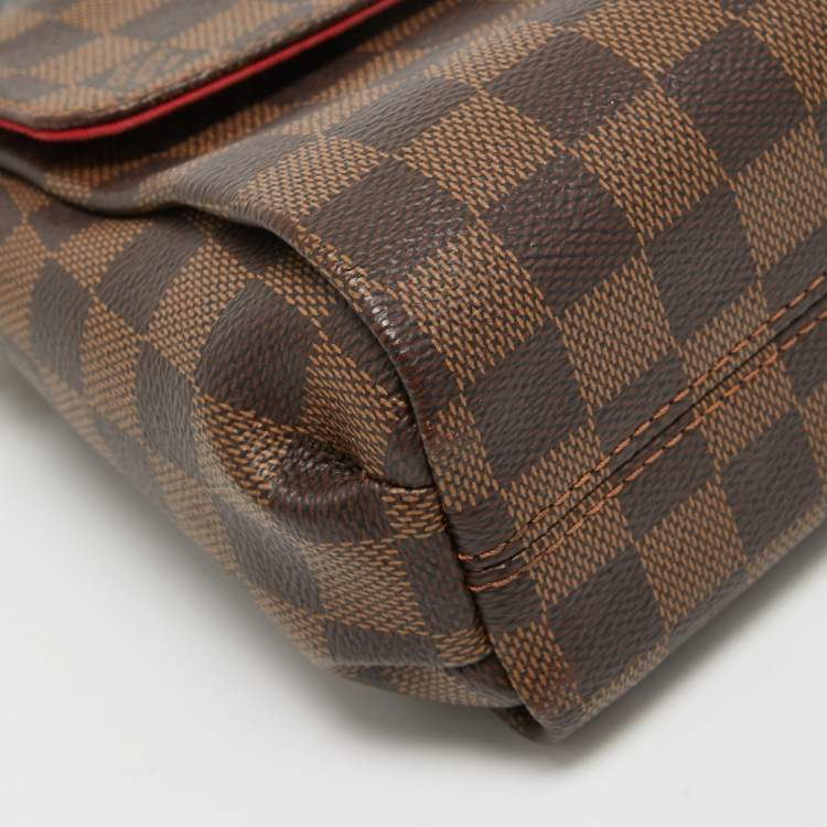 Pre Owned Louis Vuitton Damier Ebene Canvas Croisette Bag