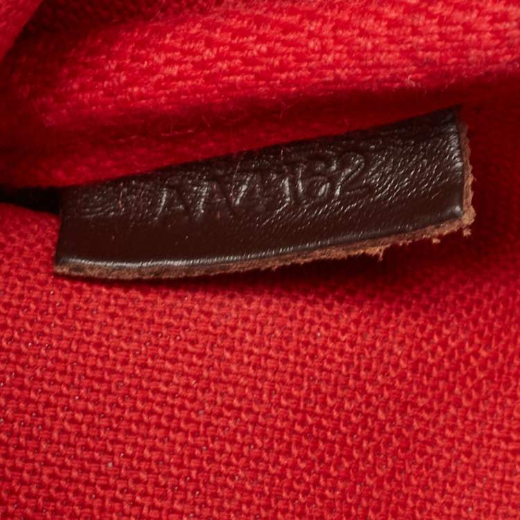 Pre Owned Louis Vuitton Damier Ebene Canvas Eva Pochette