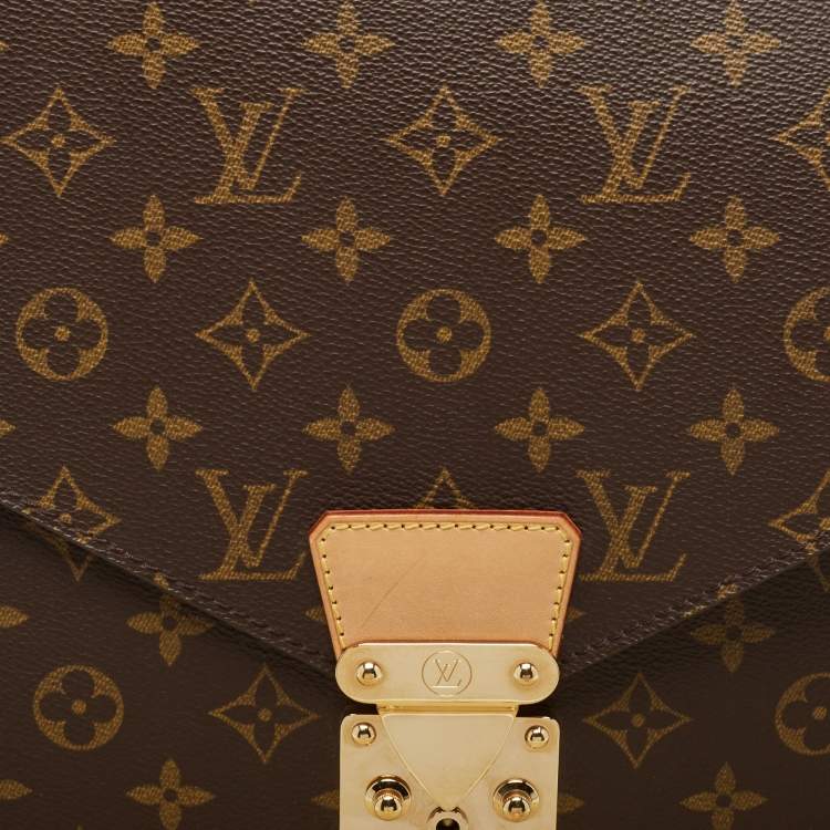 Pre Owned Louis Vuitton Monogram Canvas Serviette Conseiller Business Briefcase