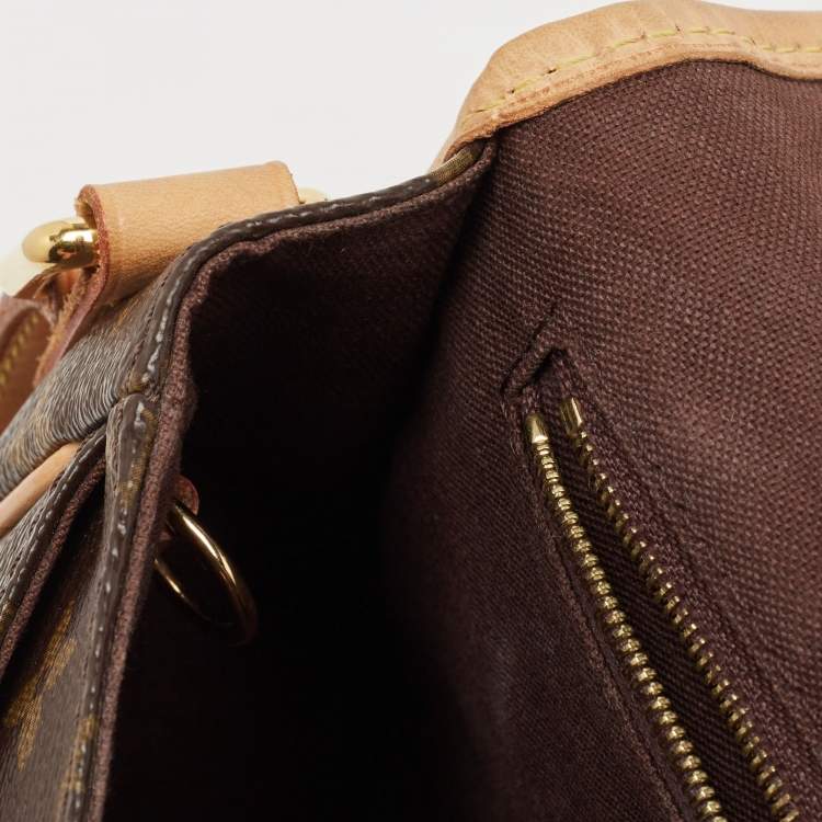 Pre Owned Louis Vuitton Monogram Canvas Menilmontant PM Bag