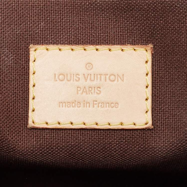 Pre Owned Louis Vuitton Monogram Canvas Menilmontant PM Bag