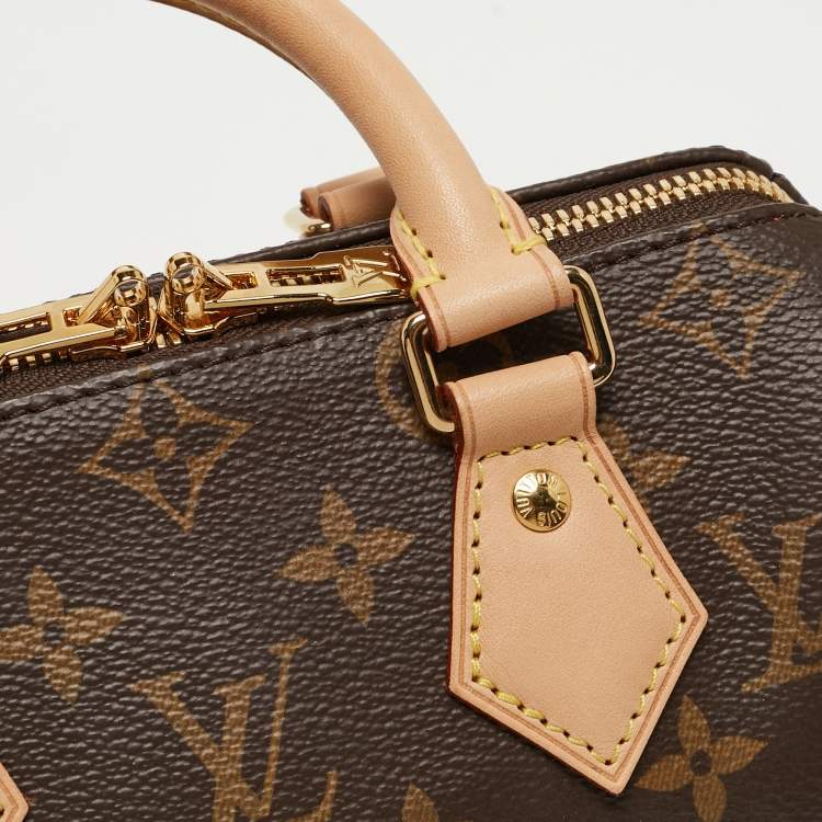 Pre Owned Louis Vuitton Monogram Canvas Speedy Bandouliere 20 Bag