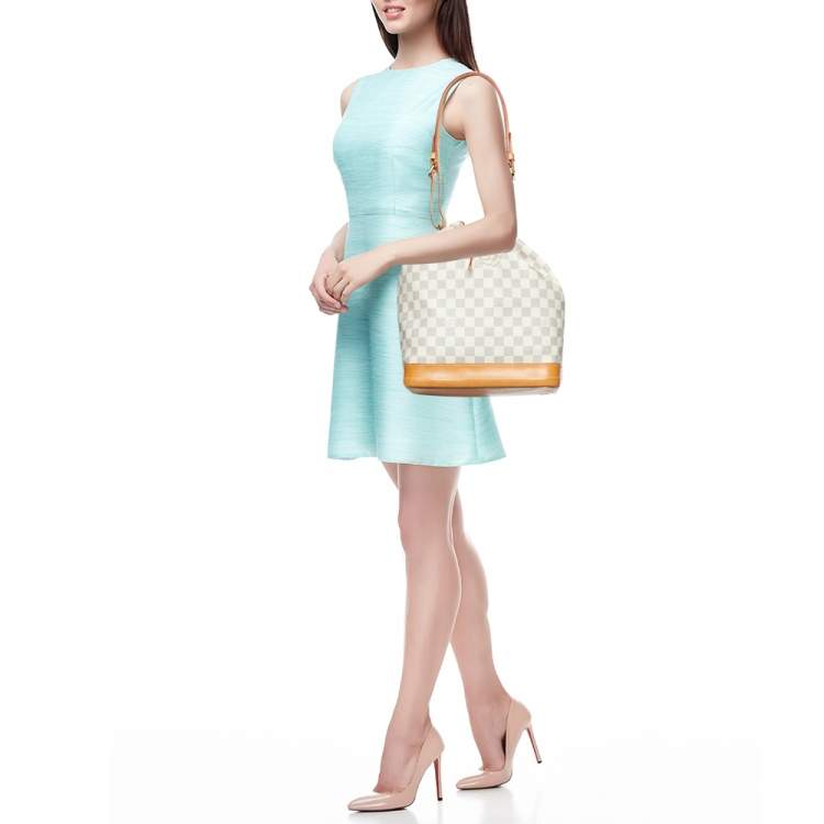 مملوكة مسبقًا Louis Vuitton Damier Azur Canvas Noe Bag