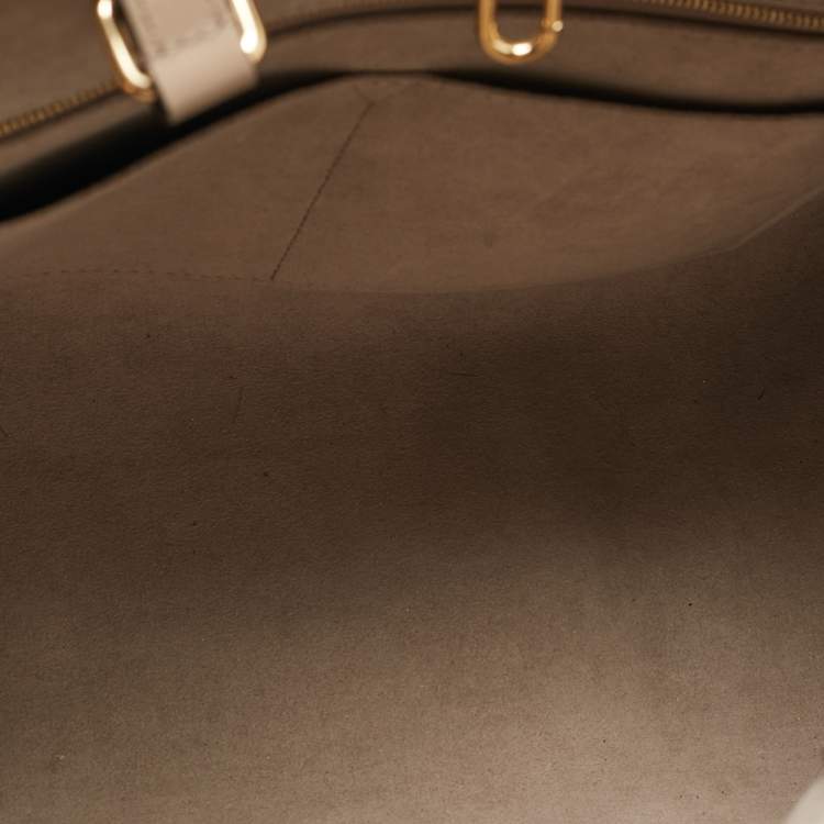 Pre Owned Louis Vuitton Bicolor Monogram Empriente Leather Giant Onthego MM Bag