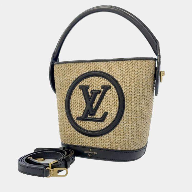 Louis vuitton raffia bag hot sale