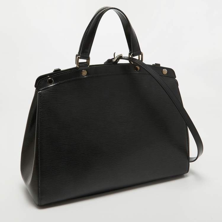 Pre Owned Louis Vuitton Black Epi Leather Brea GM Bag