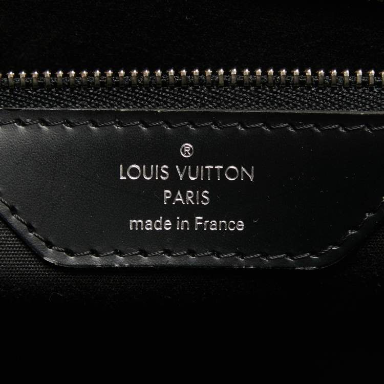 Pre Owned Louis Vuitton Black Epi Leather Brea GM Bag