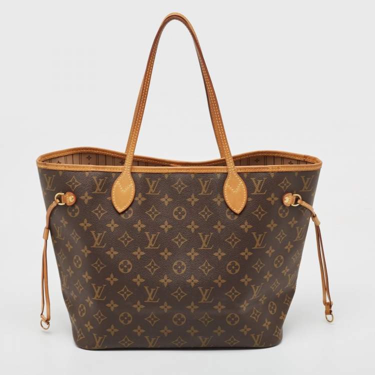 Pre Owned Louis Vuitton Monogram Canvas Neverfull MM Bag