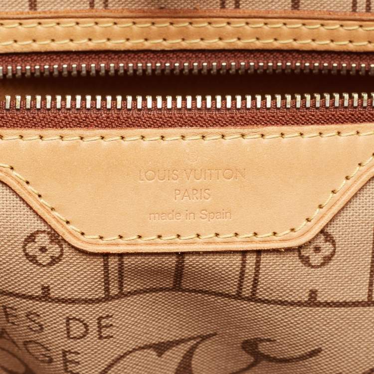 Pre Owned Louis Vuitton Monogram Canvas Neverfull MM Bag