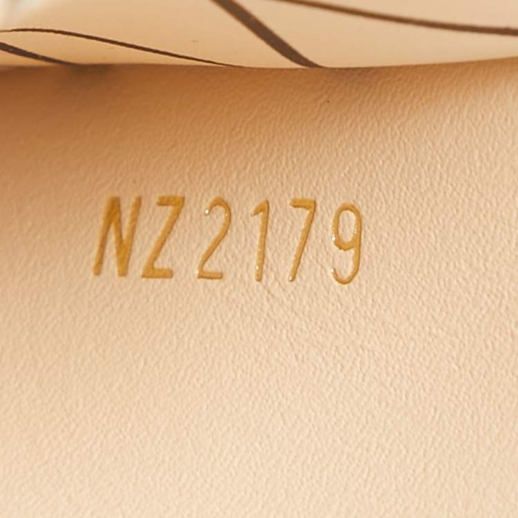Pre Owned Louis Vuitton Monogram Canvas and Leather Vertical Trunk Pochette