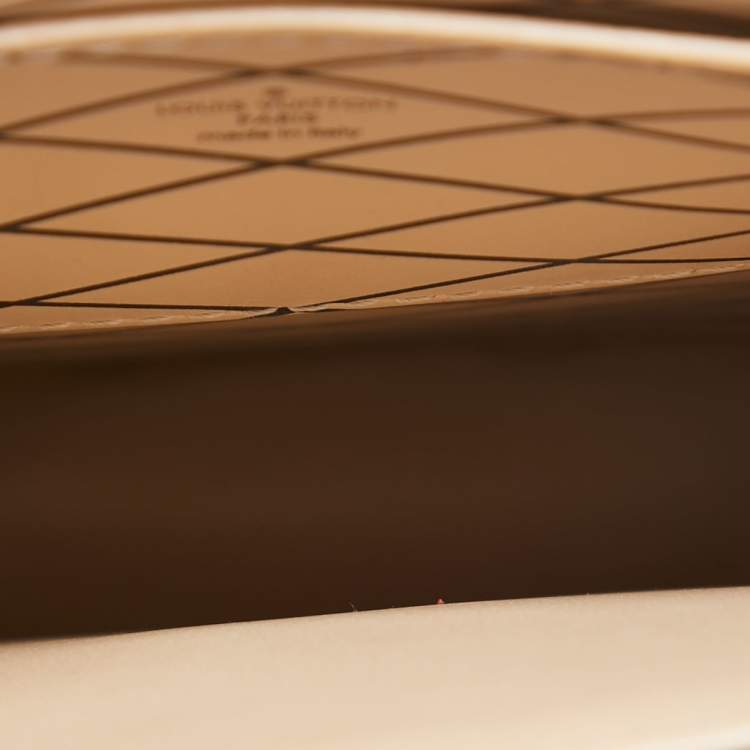 Pre Owned Louis Vuitton Monogram Canvas and Leather Vertical Trunk Pochette