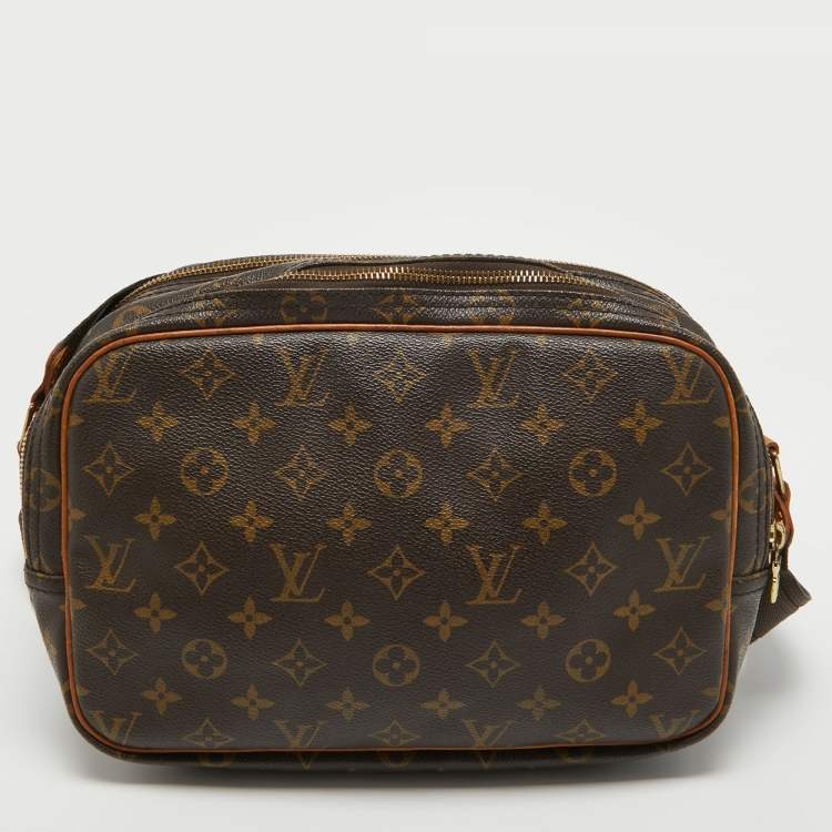 Pre Owned Louis Vuitton Monogram Canvas Reporter PM Bag