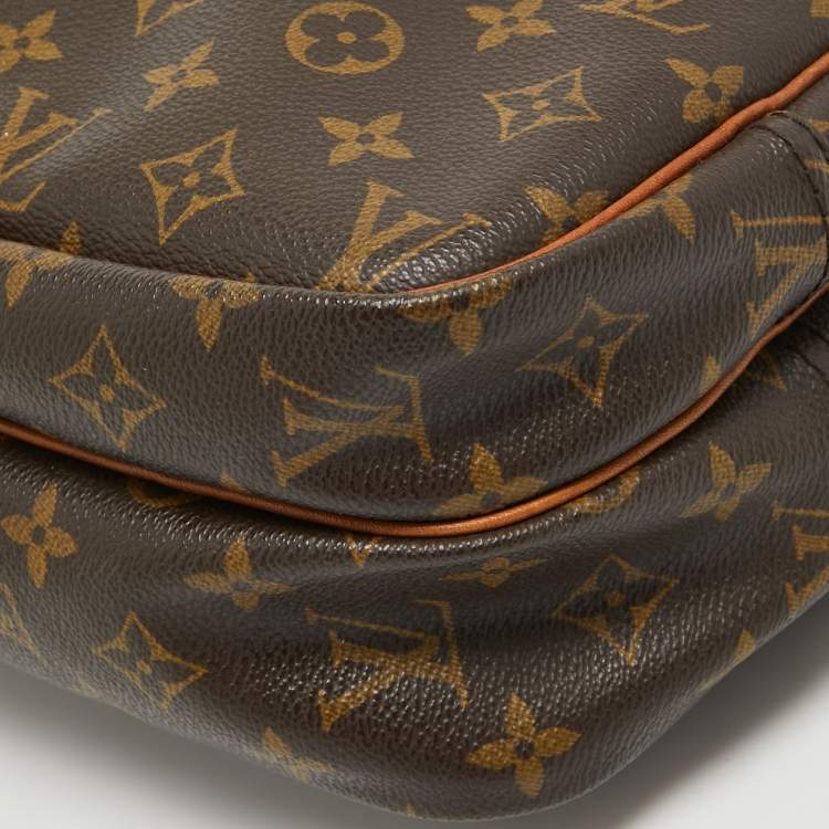 Pre Owned Louis Vuitton Monogram Canvas Reporter PM Bag