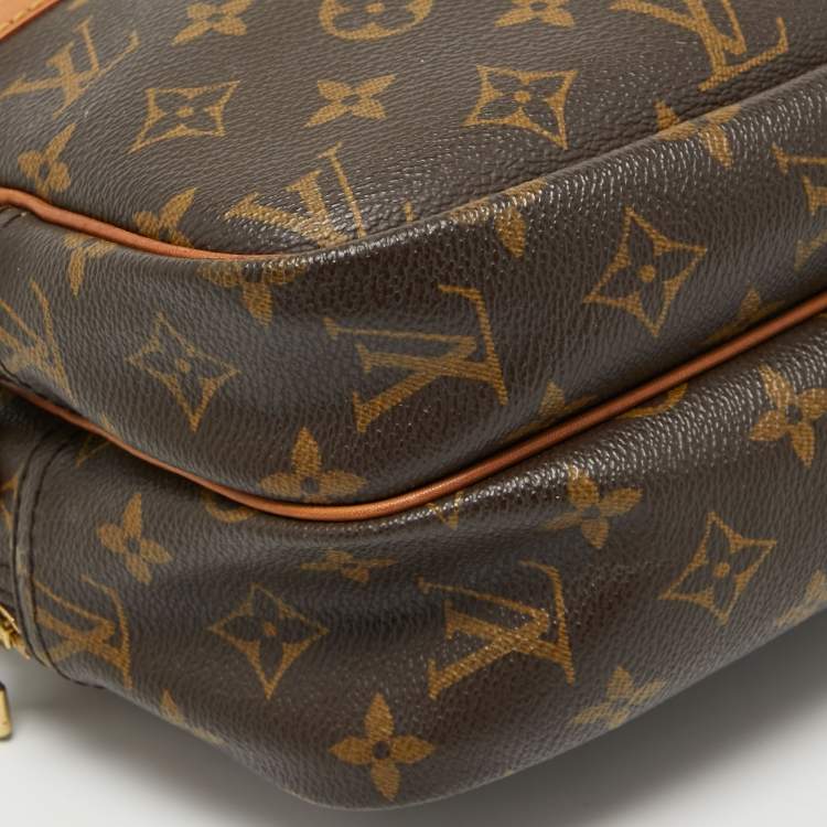 Pre Owned Louis Vuitton Monogram Canvas Reporter PM Bag