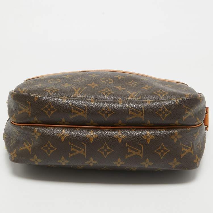 Pre Owned Louis Vuitton Monogram Canvas Reporter PM Bag