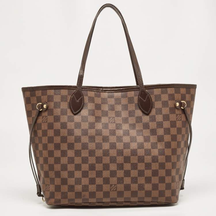 مملوكة مسبقًا Louis Vuitton Damier Ebene Canvas Neverfull MM Bag