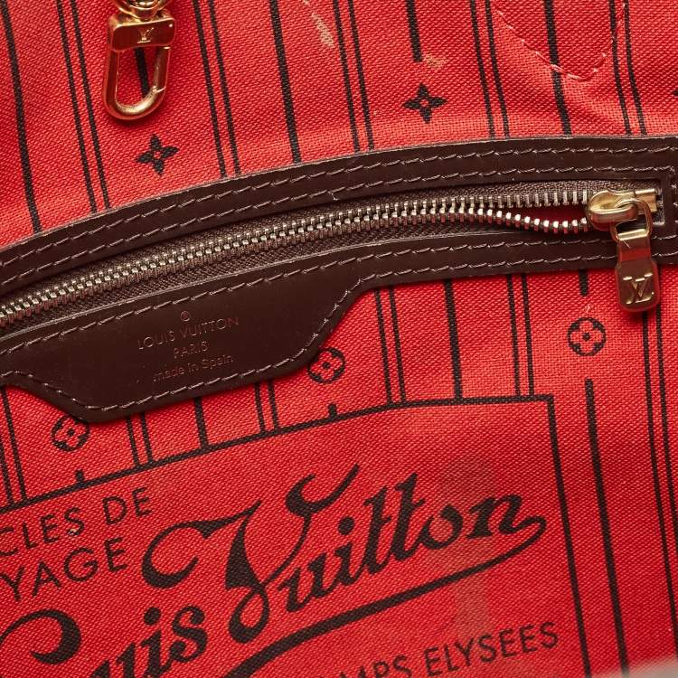 مملوكة مسبقًا Louis Vuitton Damier Ebene Canvas Neverfull MM Bag