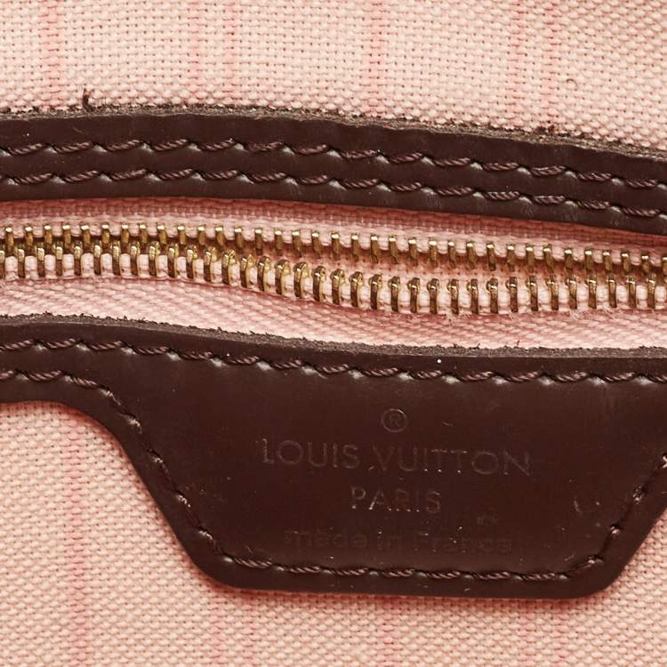 Pre Owned Louis Vuitton Damier Ebene Canvas Neverfull MM Bag