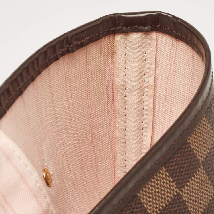 Pre Owned Louis Vuitton Damier Ebene Canvas Neverfull MM Bag