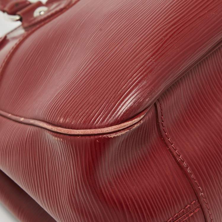 Pre Owned Louis Vuitton Rubis Epi Leather Passy PM Bag