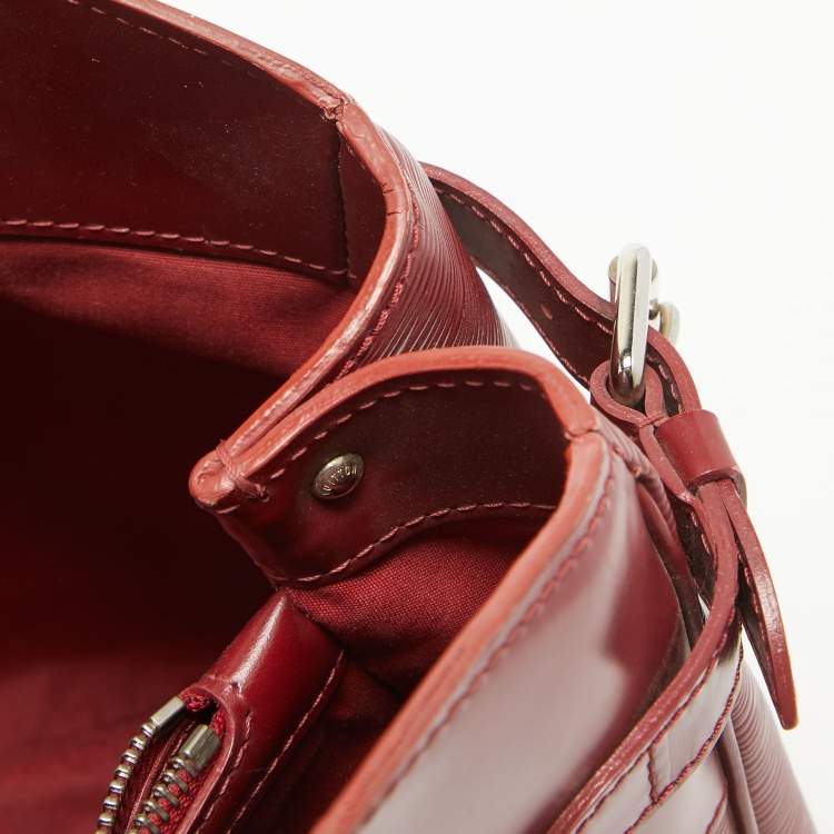 Pre Owned Louis Vuitton Rubis Epi Leather Passy PM Bag