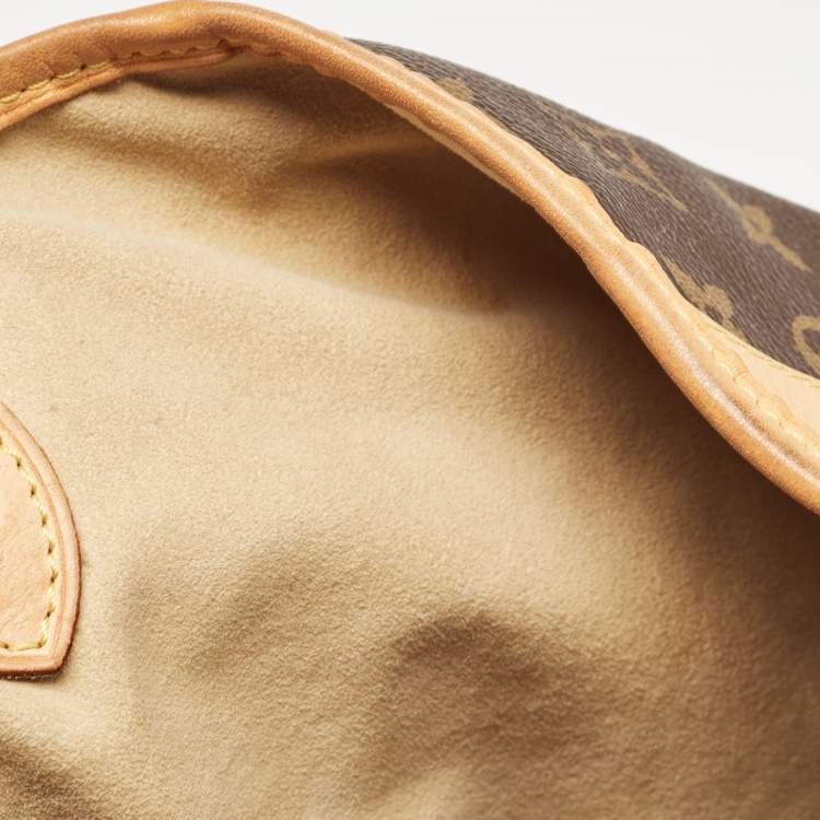 Pre Owned Louis Vuitton Monogram Canvas Galliera GM Bag