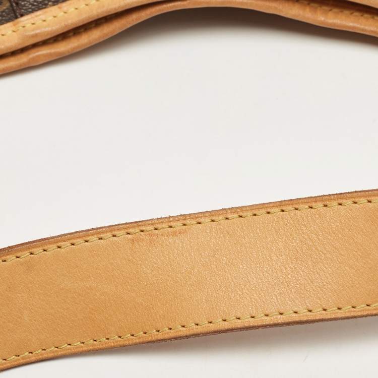 Pre Owned Louis Vuitton Monogram Canvas Galliera GM Bag