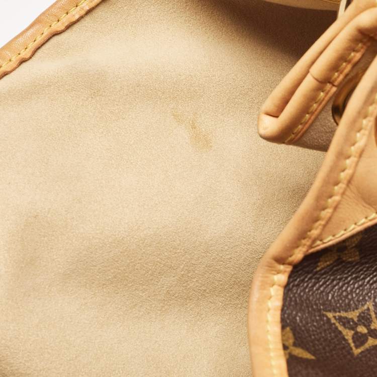 Pre Owned Louis Vuitton Monogram Canvas Galliera GM Bag