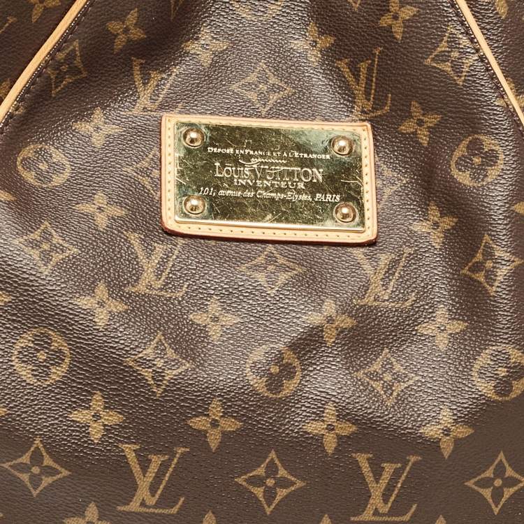 Pre Owned Louis Vuitton Monogram Canvas Galliera GM Bag