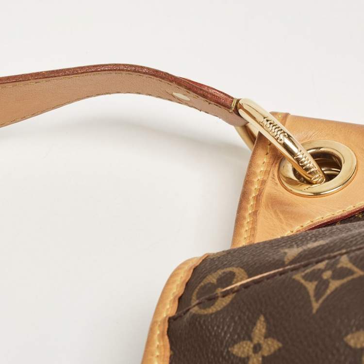 Pre Owned Louis Vuitton Monogram Canvas Galliera GM Bag