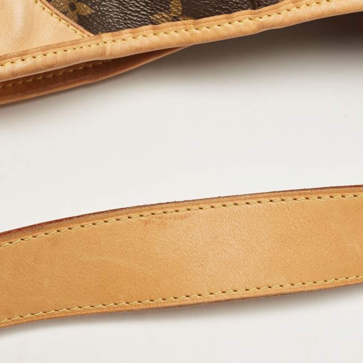 Pre Owned Louis Vuitton Monogram Canvas Galliera GM Bag