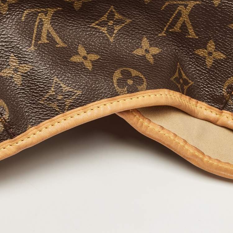 Pre Owned Louis Vuitton Monogram Canvas Galliera GM Bag
