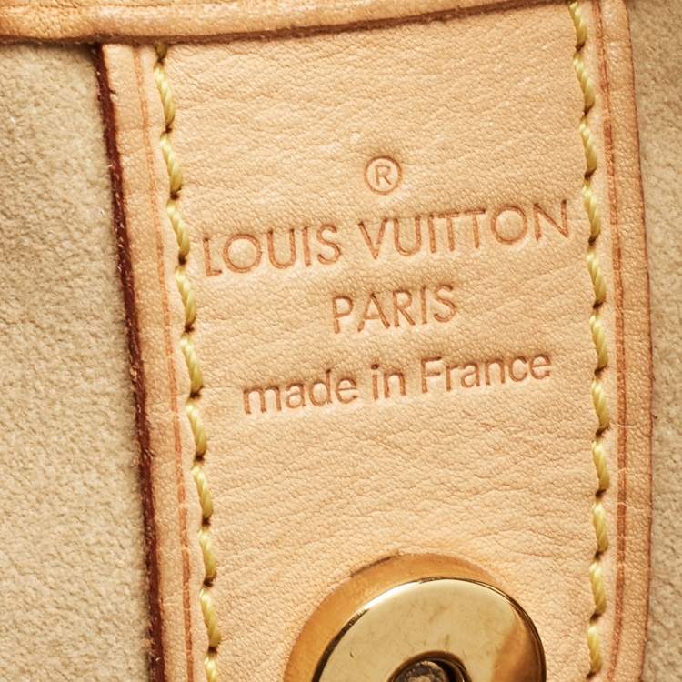 Pre Owned Louis Vuitton Monogram Canvas Galliera GM Bag