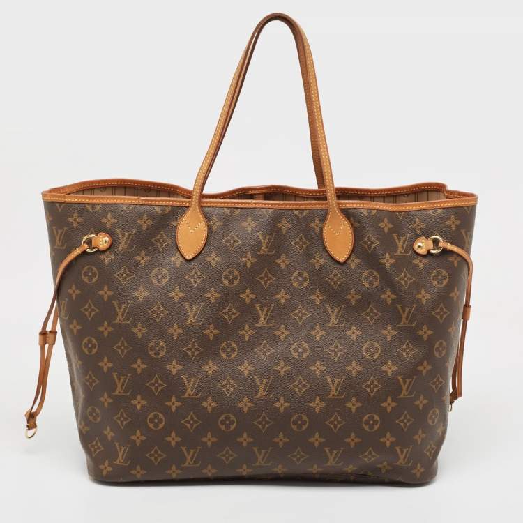 Pre Owned Louis Vuitton Monogram Canvas Neverfull GM Bag