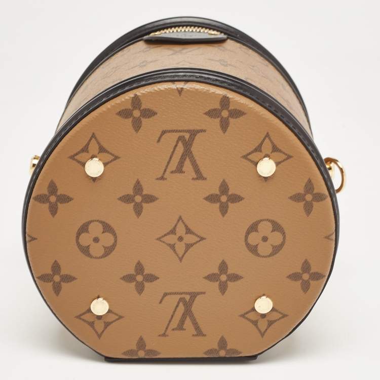 Pre Owned Louis Vuitton Monogram Reverse Canvas Cannes Bag