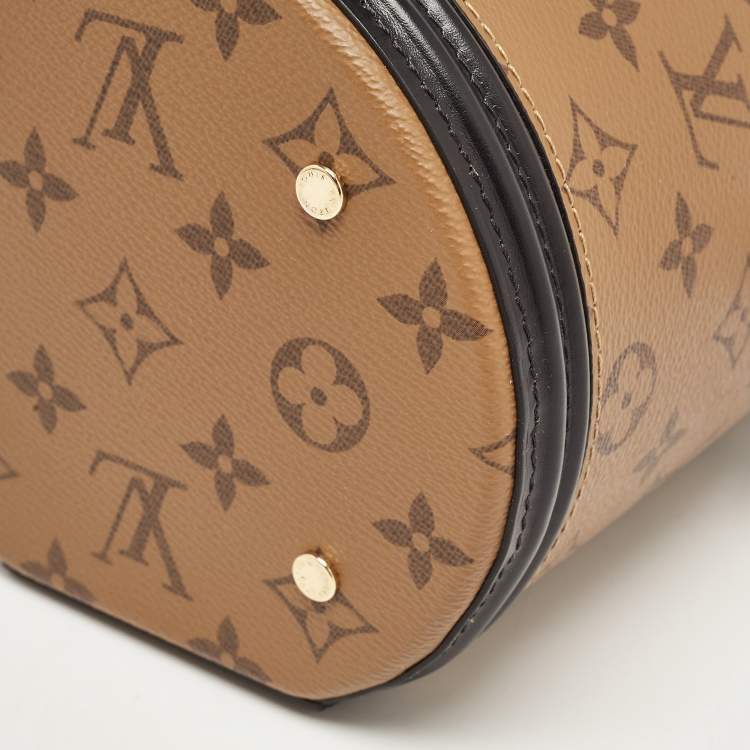 Pre Owned Louis Vuitton Monogram Reverse Canvas Cannes Bag