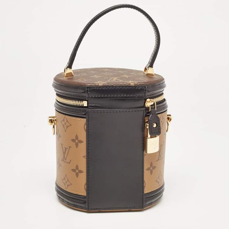 Pre Owned Louis Vuitton Monogram Reverse Canvas Cannes Bag