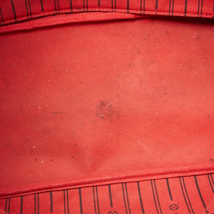 Pre Owned Louis Vuitton Damier Ebene Canvas Neverfull MM Bag