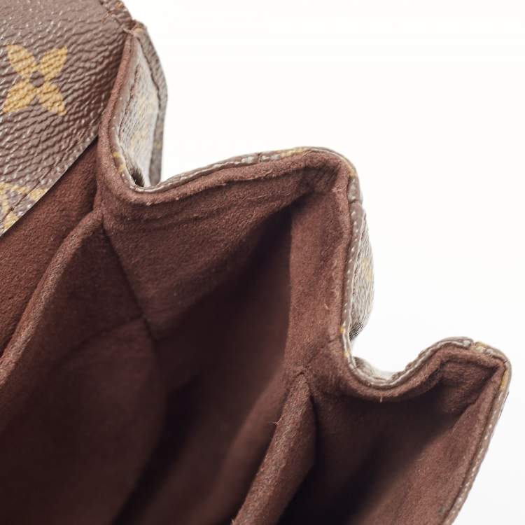 Pre Owned Louis Vuitton Monogram Canvas Pochette Metis Bag